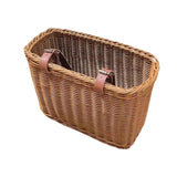 Maxbell Childrens Bike Basket Woven Front Handlebar Basket for Riding Camping Picnic