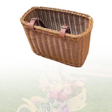 Maxbell Childrens Bike Basket Woven Front Handlebar Basket for Riding Camping Picnic