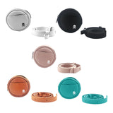 Maxbell PU Leather Golf Bag Golf Accessory for 4Pcs Balls & 4Pcs Tees Outdoor Sports White