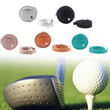 Maxbell PU Leather Golf Bag Golf Accessory for 4Pcs Balls & 4Pcs Tees Outdoor Sports White