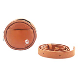 Maxbell PU Leather Golf Bag Golf Accessory for 4Pcs Balls & 4Pcs Tees Outdoor Sports Brown