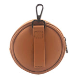 Maxbell PU Leather Golf Bag Golf Accessory for 4Pcs Balls & 4Pcs Tees Outdoor Sports Brown