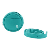 Maxbell PU Leather Golf Bag Golf Accessory for 4Pcs Balls & 4Pcs Tees Outdoor Sports Cyan