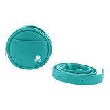 Maxbell PU Leather Golf Bag Golf Accessory for 4Pcs Balls & 4Pcs Tees Outdoor Sports Cyan