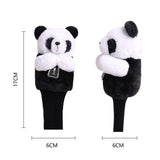 Maxbell Soft Plush Panda Golf Wood Driver Headcover Sleeve for Men Women Golfer Gift