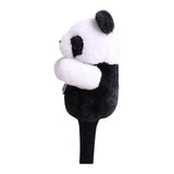 Maxbell Soft Plush Panda Golf Wood Driver Headcover Sleeve for Men Women Golfer Gift