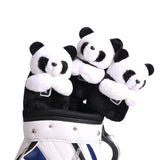 Maxbell Soft Plush Panda Golf Wood Driver Headcover Sleeve for Men Women Golfer Gift