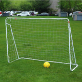 Maxbell Soccer Goal Portable Training Fun Football Net for Garden Communities Indoor 213cmx150cmx75cm