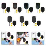 Maxbell Carbon Fiber Pickleball Paddle Racquet for Outdoor Sports Men Women Exercise Rose Red