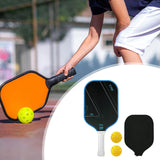 Maxbell Carbon Fiber Pickleball Paddle Racquet for Outdoor Sports Men Women Exercise Blue