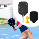 Maxbell Carbon Fiber Pickleball Paddle Racquet for Outdoor Sports Men Women Exercise White