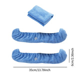 Maxbell 2Pcs Ice Skate Guards Ice Skating Protector for Ice Skates Winter Sports Men Blue