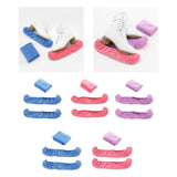 Maxbell 2Pcs Ice Skate Guards Ice Skating Protector for Ice Skates Winter Sports Men Blue