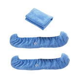 Maxbell 2Pcs Ice Skate Guards Ice Skating Protector for Ice Skates Winter Sports Men Blue