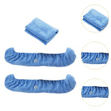 Maxbell 2Pcs Ice Skate Guards Ice Skating Protector for Ice Skates Winter Sports Men Blue