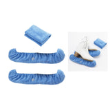 Maxbell 2Pcs Ice Skate Guards Ice Skating Protector for Ice Skates Winter Sports Men Blue