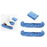 Maxbell 2Pcs Ice Skate Guards Ice Skating Protector for Ice Skates Winter Sports Men Blue