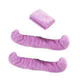 Maxbell 2Pcs Ice Skate Guards Ice Skating Protector for Ice Skates Winter Sports Men Purple