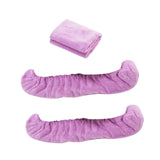 Maxbell 2Pcs Ice Skate Guards Ice Skating Protector for Ice Skates Winter Sports Men Purple