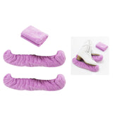 Maxbell 2Pcs Ice Skate Guards Ice Skating Protector for Ice Skates Winter Sports Men Purple