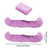 Maxbell 2Pcs Ice Skate Guards Ice Skating Protector for Ice Skates Winter Sports Men Purple