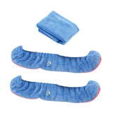 Maxbell 2Pcs Ice Skate Guards Ice Skating Protector for Ice Skates Winter Sports Men Pink and Blue