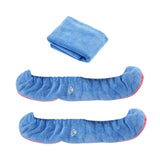 Maxbell 2Pcs Ice Skate Guards Ice Skating Protector for Ice Skates Winter Sports Men Pink and Blue