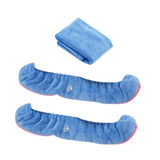 Maxbell 2Pcs Ice Skate Guards Ice Skating Protector for Ice Skates Winter Sports Men Pink and Blue