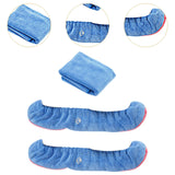 Maxbell 2Pcs Ice Skate Guards Ice Skating Protector for Ice Skates Winter Sports Men Pink and Blue