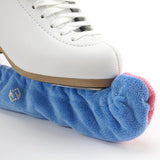 Maxbell 2Pcs Ice Skate Guards Ice Skating Protector for Ice Skates Winter Sports Men Pink and Blue