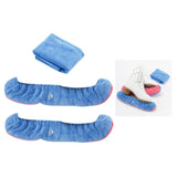 Maxbell 2Pcs Ice Skate Guards Ice Skating Protector for Ice Skates Winter Sports Men Pink and Blue