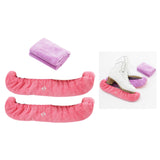 Maxbell 2Pcs Ice Skate Guards Ice Skating Protector for Ice Skates Winter Sports Men Pink and Purple