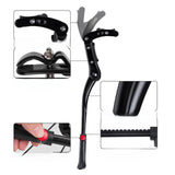 Maxbell Mountain Bike Kickstand Anti Slip Rear Mount Bicycle Kickstand for Road Bike