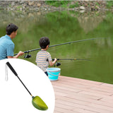 Maxbell Lure Feeder Scoop Non Slip Carp Feeder for Feeding Particles Boilies Outdoor