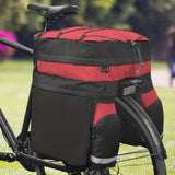 Maxbell Bike Pannier Large Capacity Luggage Bicycle Bag for Road Bike Cycling Travel Red