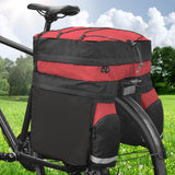 Maxbell Bike Pannier Large Capacity Luggage Bicycle Bag for Road Bike Cycling Travel Red
