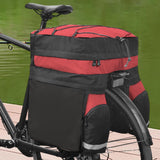 Maxbell Bike Pannier Large Capacity Luggage Bicycle Bag for Road Bike Cycling Travel Red