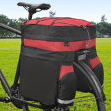 Maxbell Bike Pannier Large Capacity Luggage Bicycle Bag for Road Bike Cycling Travel Red