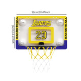 Maxbell Door Hanging Basketball Hoop Easter Shatterproof Backboard for Teens Outdoor 52cmx36cm