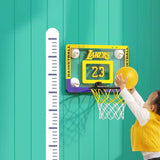 Maxbell Door Hanging Basketball Hoop Easter Shatterproof Backboard for Teens Outdoor 52cmx36cm