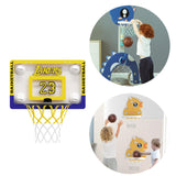 Maxbell Door Hanging Basketball Hoop Easter Shatterproof Backboard for Teens Outdoor 52cmx36cm