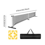 Maxbell Portable Pickleball Net System Equipment Sports Net for Gift Backyard Indoor