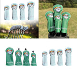 Maxbell 4x Golf Head Cover for Golf Club Golfer Equipment Portable Protective Sleeve Green