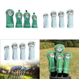 Maxbell 4x Golf Head Cover for Golf Club Golfer Equipment Portable Protective Sleeve Green
