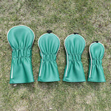 Maxbell 4x Golf Head Cover for Golf Club Golfer Equipment Portable Protective Sleeve Green