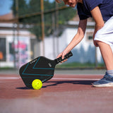 Maxbell Pickleball Racket Carbon Fiber Pickleball Racket for Outdoor Sports Training Style C