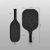 Maxbell Fiberglass Pickleball Paddle Practicing Gift Play Ergonomic Anti Slip Handle