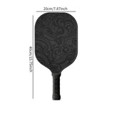 Maxbell Fiberglass Pickleball Paddle Practicing Gift Play Ergonomic Anti Slip Handle