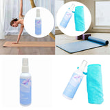 Maxbell 100ml Yoga Mat Cleaner Yoga Mat Cleaning Spray for Pilates Massage Apartment Type A