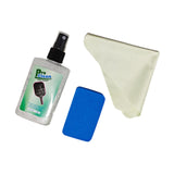 Maxbell Pickleball Racket Cleaning Spray with Sponge 100 ml Portable Maintenance Kit Square Bottle Set